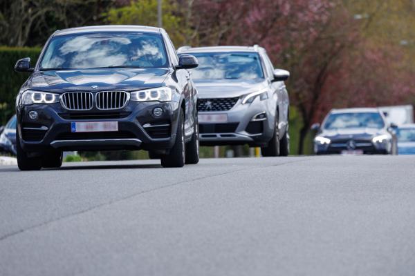 Car traffic in Belgium